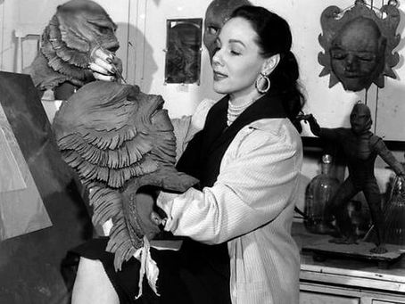 blog post about millicent patrick creator of film creature outfits