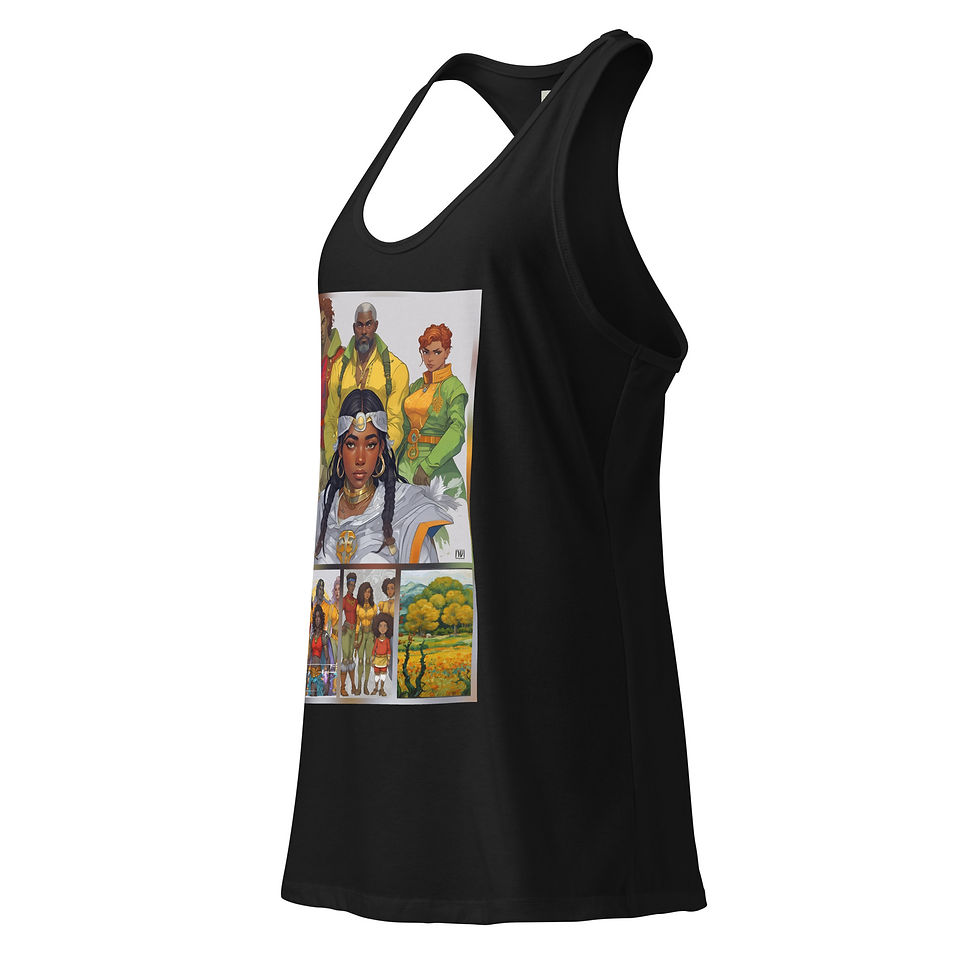 Thumbnail: Women’s fitted racerback tank top