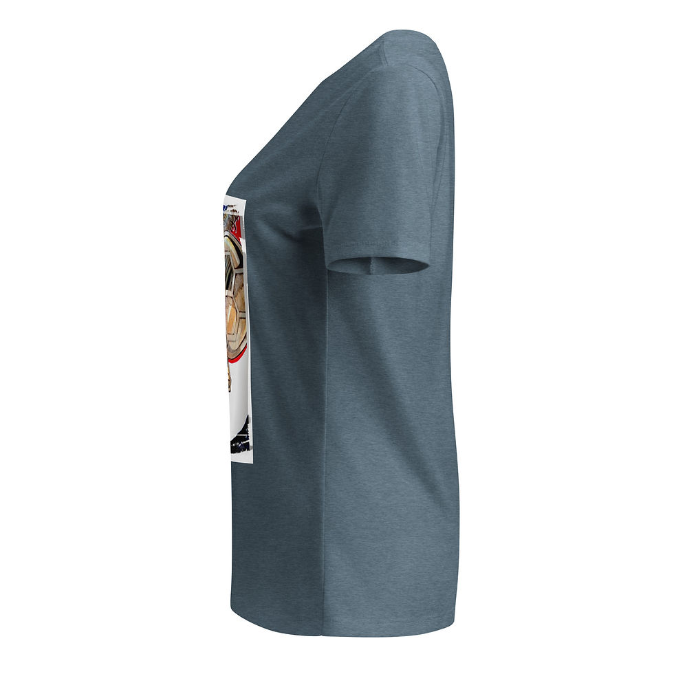 Thumbnail: Women’s relaxed v-neck t-shirt