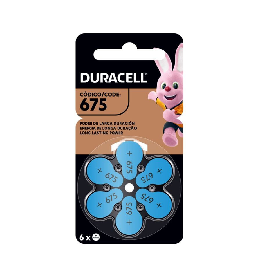 Pilas Auditivas 675 Duracell Activair