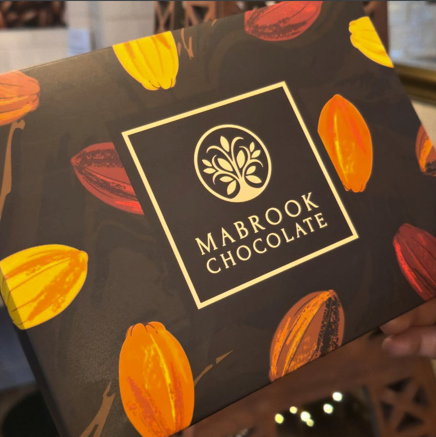 Mabrook Chocolate Luxury Chocolate Box Design and Logo Design, Gift Box Design
