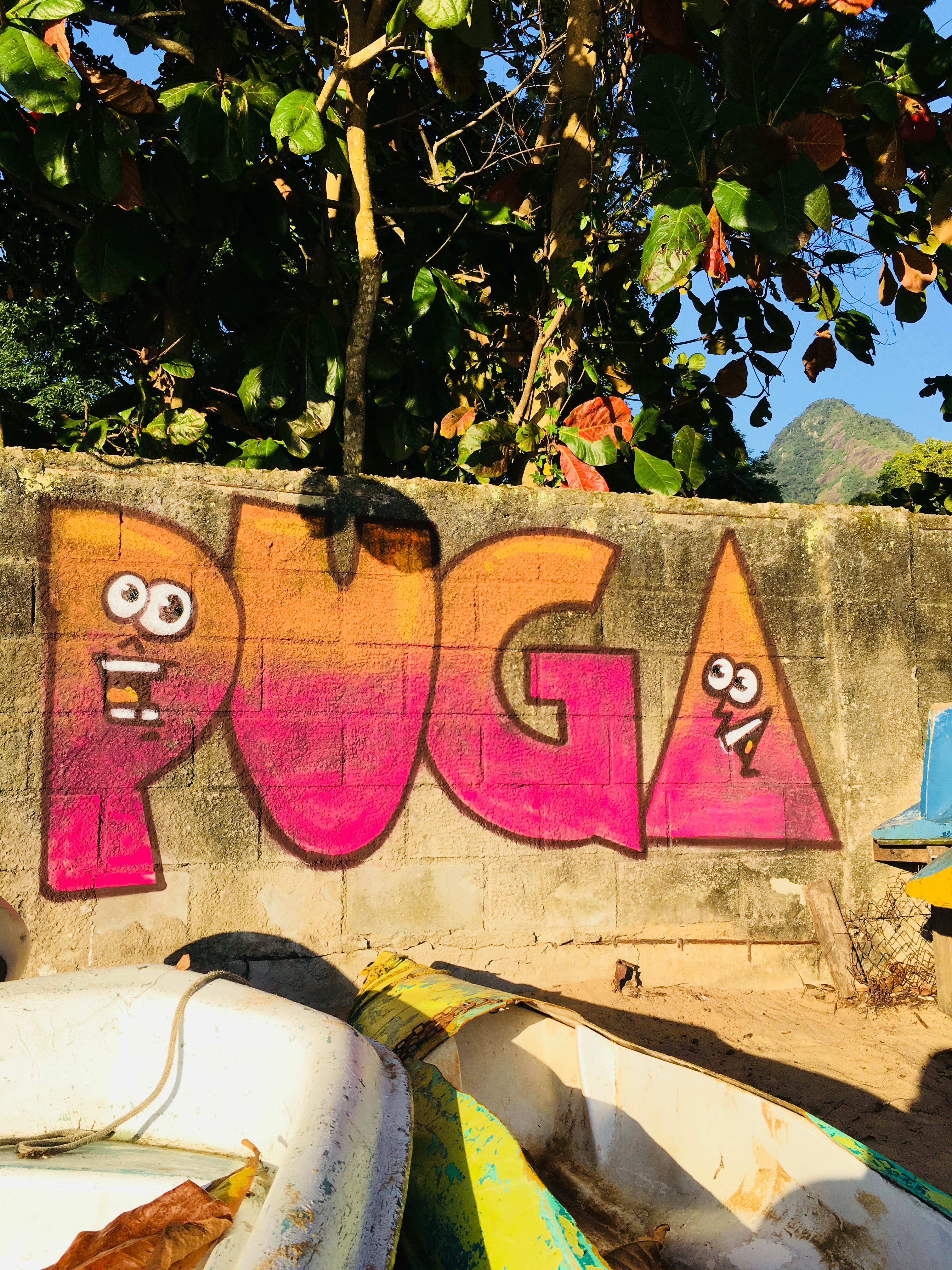 Letra em Ilha Grande - RJ
