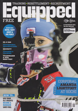 Equipped Magazine Olympic report on Amanda Lightfoots representation of Great Britian at the Olympics in Winter Biathlon