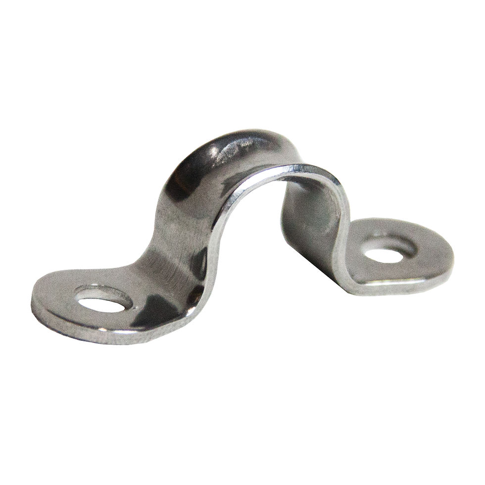 Puente inoxidable cinchas y polea winch Laser ILCA Optiparts EX2003 – vista frontal