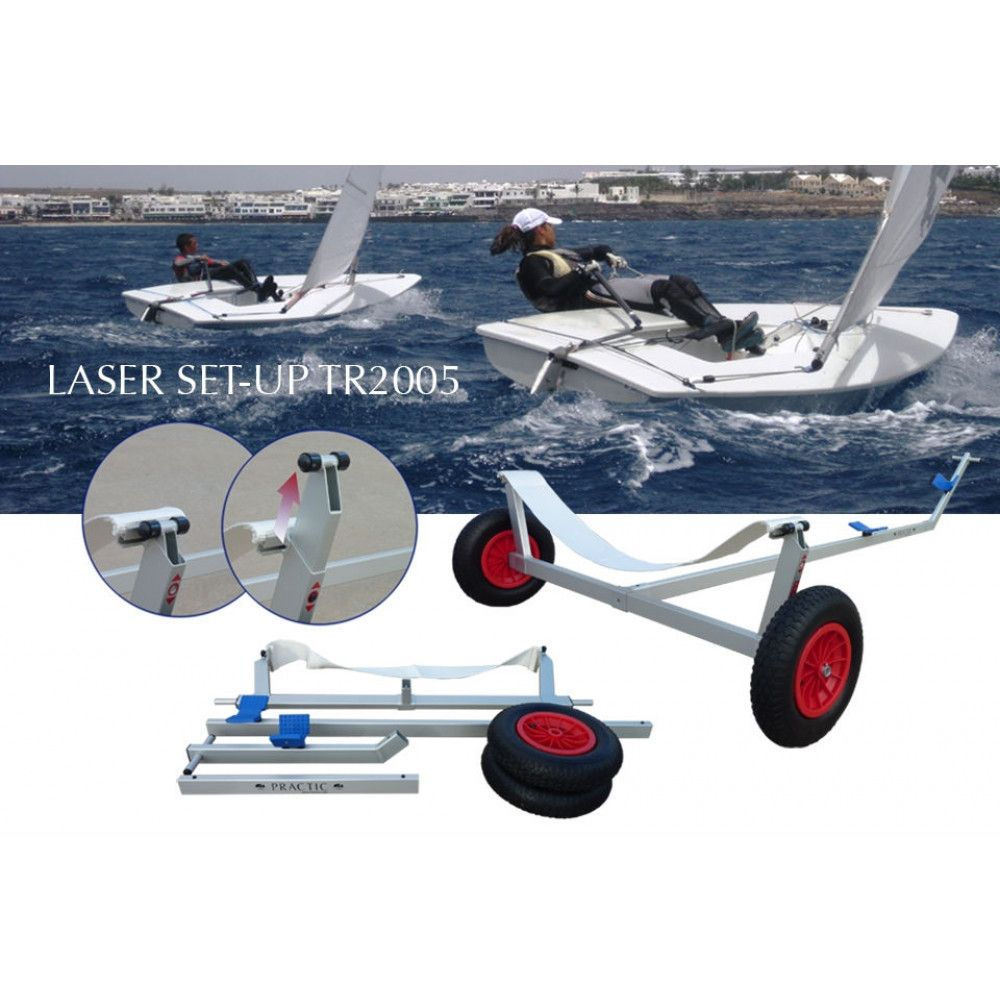 Carro de Varada ILCA Laser Set-Up TRD