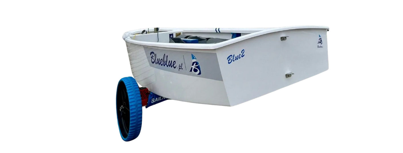 Optimist Blue2 Edición ForOptimist barco de competición completamente equipado