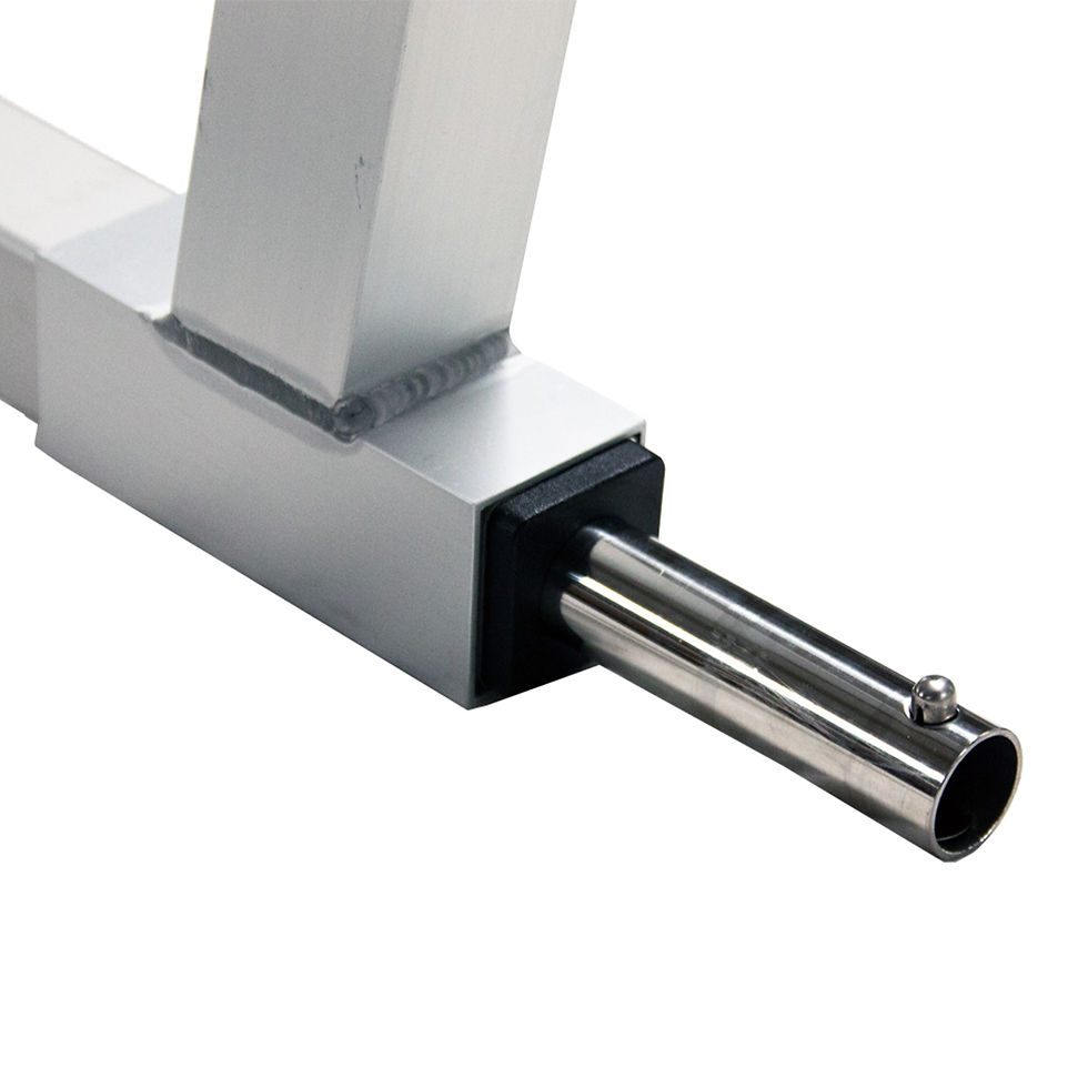 Miniatura: Detalle del eje de acero inoxidable del carro Windesign para ILCA