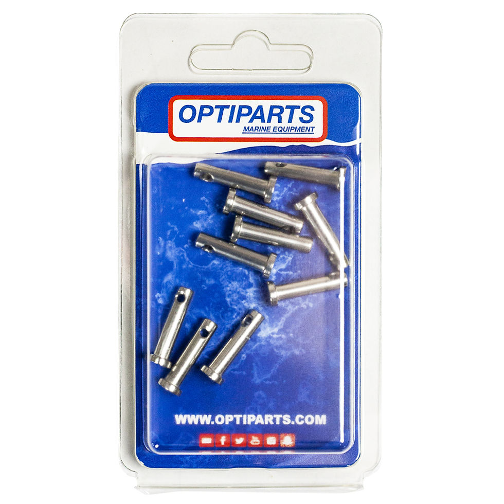 Empaquetado del pasador EX2724 de 5 mm de diámetro y uso en sistemas de control estructurales.