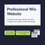 Thumbnail: Professional Wix Website cover graphic showing multi-page design with navigation and SEO basics.