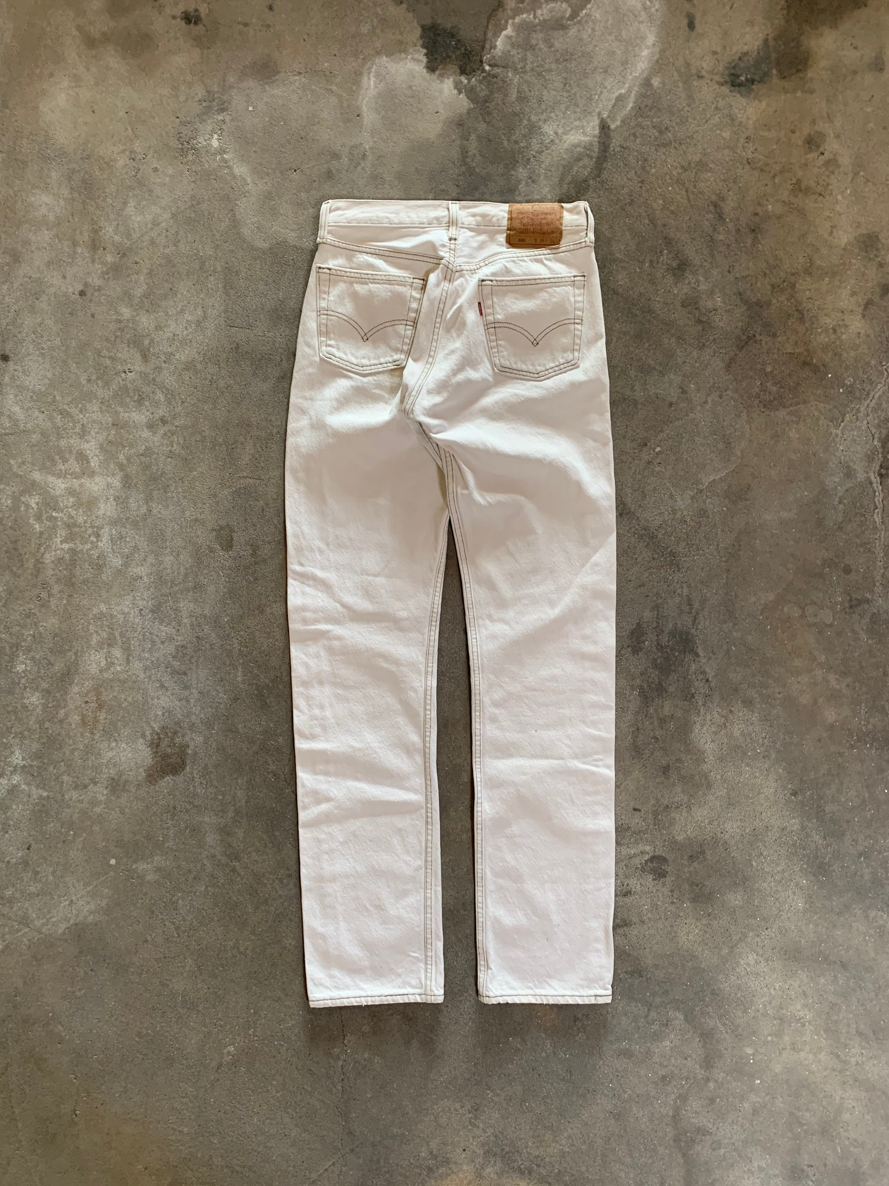 USA white jeans (30x36) | Durabelle Vintage