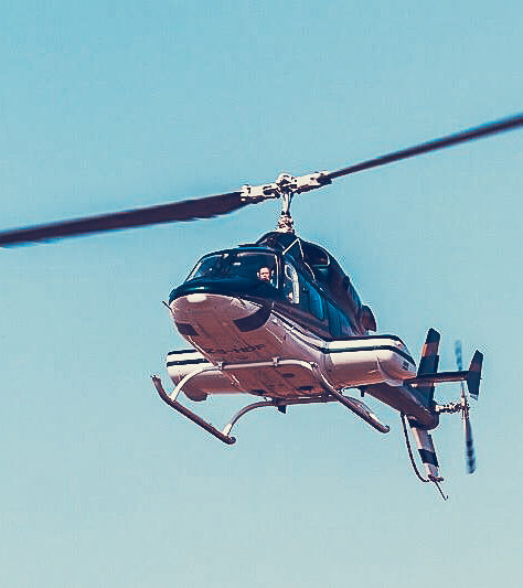The Iconic Bell 222 Helicopter