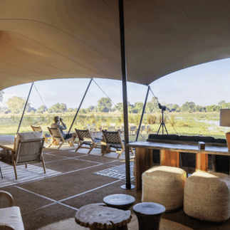Chicari Camp Gorongosa National Park Mozambique Africa Sky Runners Cessna
