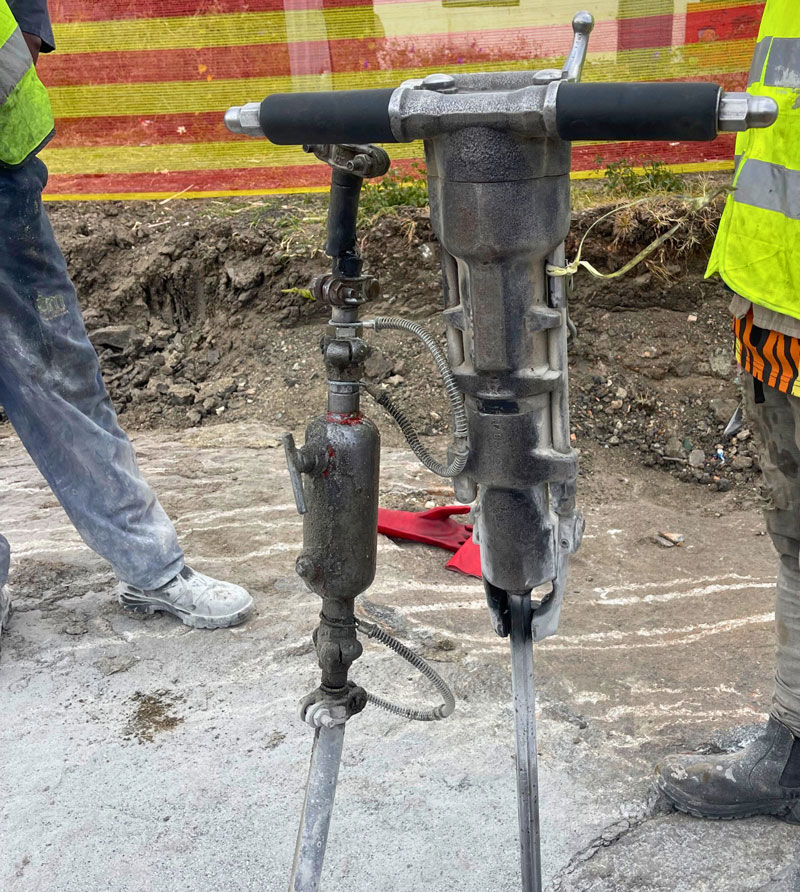 Hand-held rock drills for reliable performance in mining, quarrying and construction