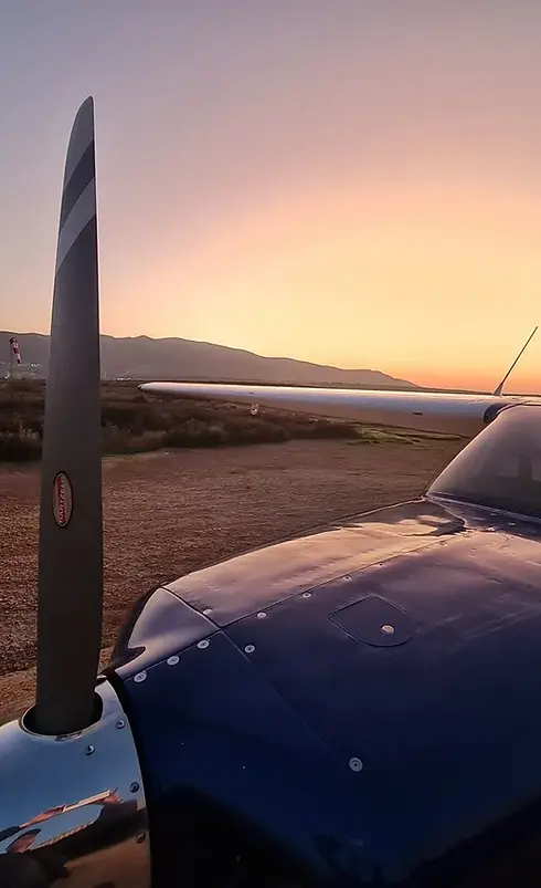 Africa Sky Runners Cessna aircraft used for flying safaris