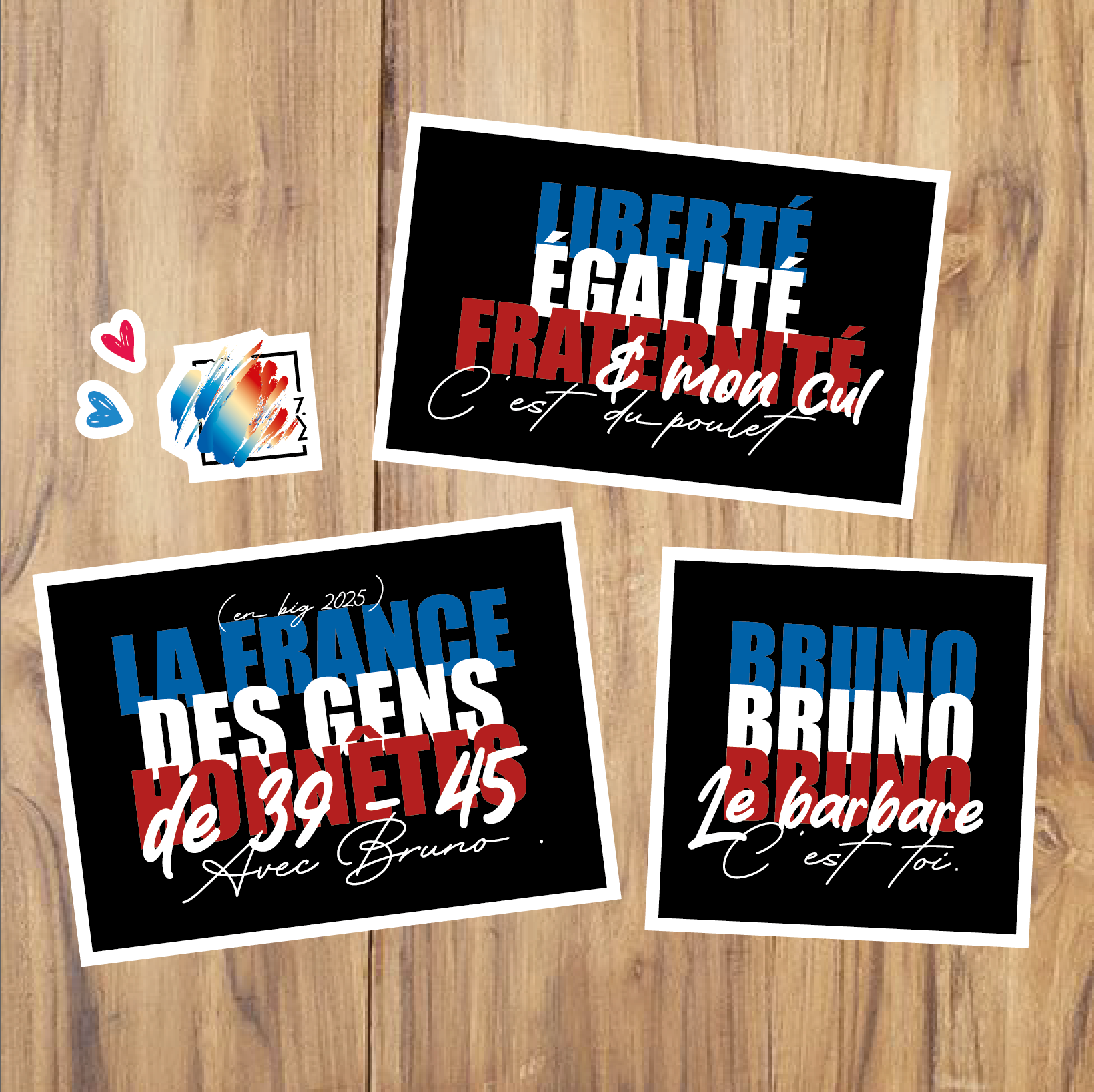 Stickers board _ La France de Macron