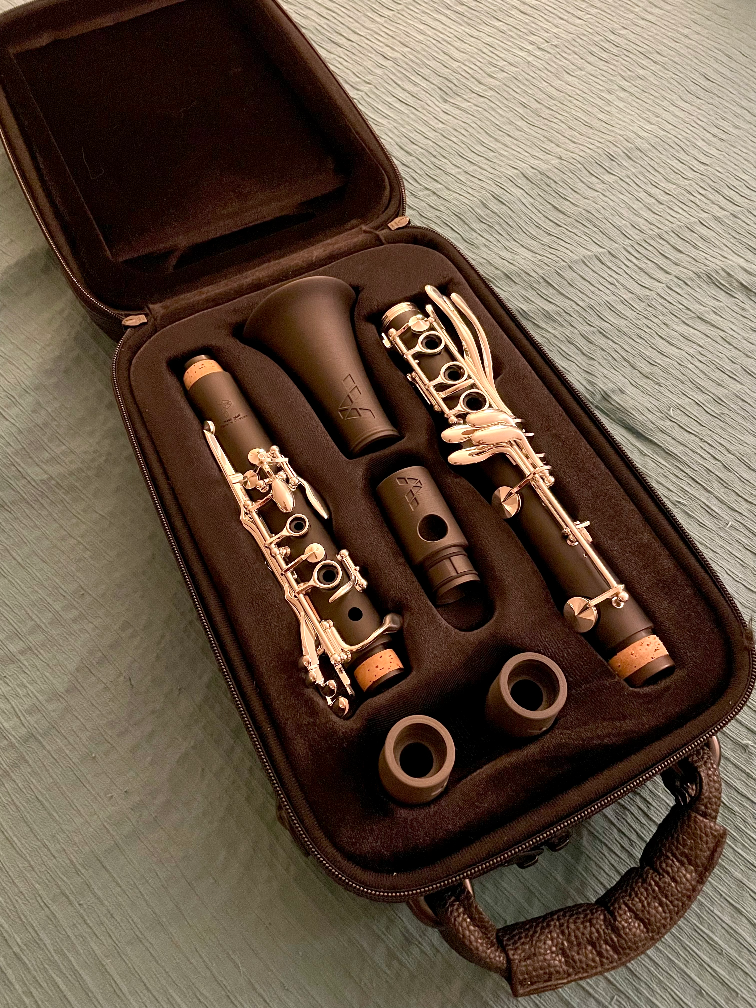 Pereira Custom Hard Rubber/3D Wood Bb Clarinets