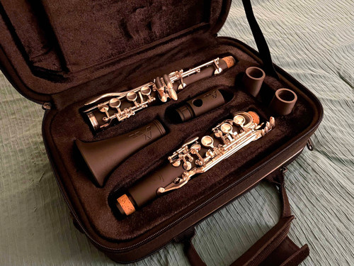 Pereira Custom Hard Rubber/3D Wood Bb Clarinets (Plateau Keys