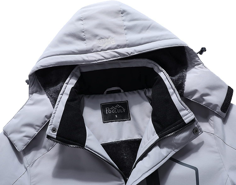 Miniatura: Men's Insulated Waterproof Ski Jacket - Winter Windbreaker for Snow Sports