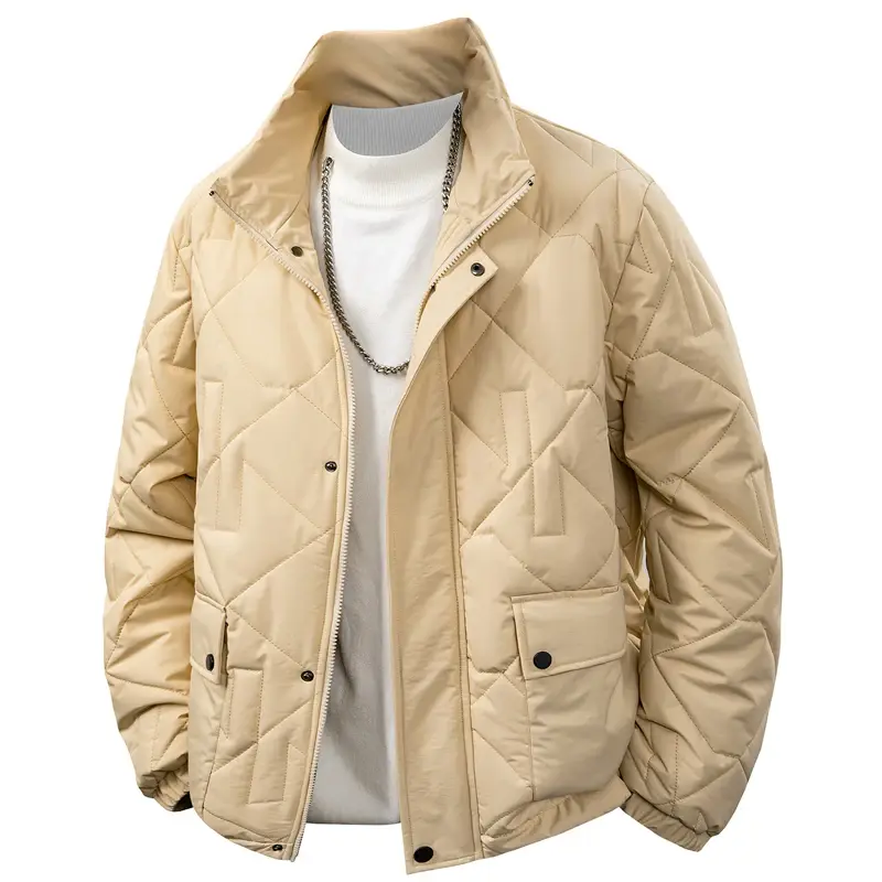 縮圖：Plus Size 7XL 8XL Winter Coat Men Thickened Parkas Stand Collar Jacket Men's