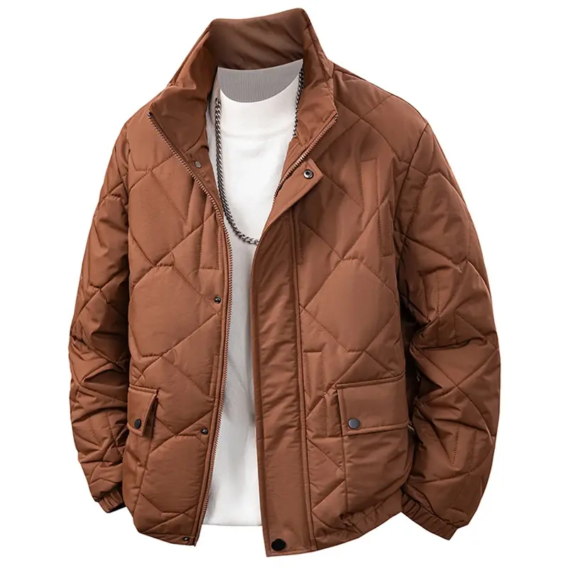 縮圖：Plus Size 7XL 8XL Winter Coat Men Thickened Parkas Stand Collar Jacket Men's