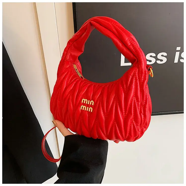 Miniatura: Bolsa feminina transversal couro PU