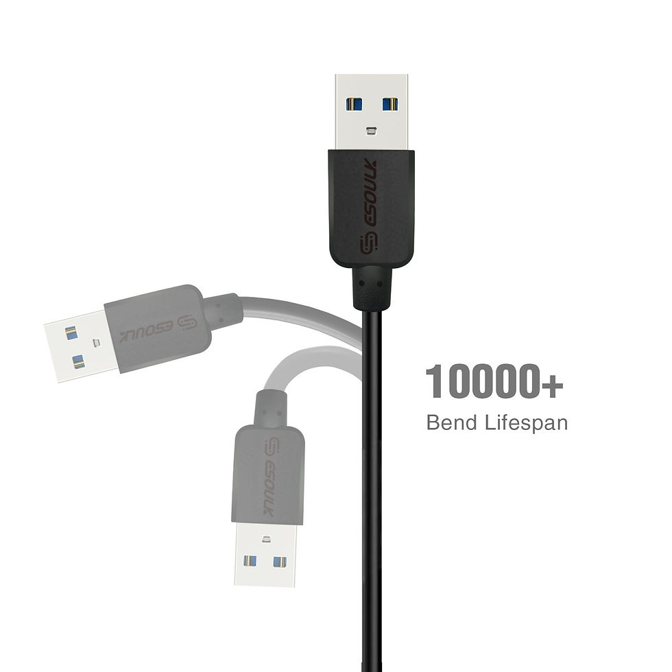 Miniatura: Esoulk 5ft Faster Speed Charging Cable For IOS-Black