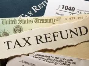IRS Tax Refund Graphic