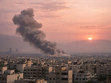 AI-generated photograph of Tehran during the conflict