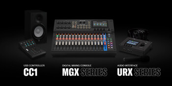 Yamaha Launches MGX Digital Mixer Series, URX Series Audio Interface, and CC1 USB Controller to Empower Musicians, Performers, Streamers, and Content Creators Worldwide