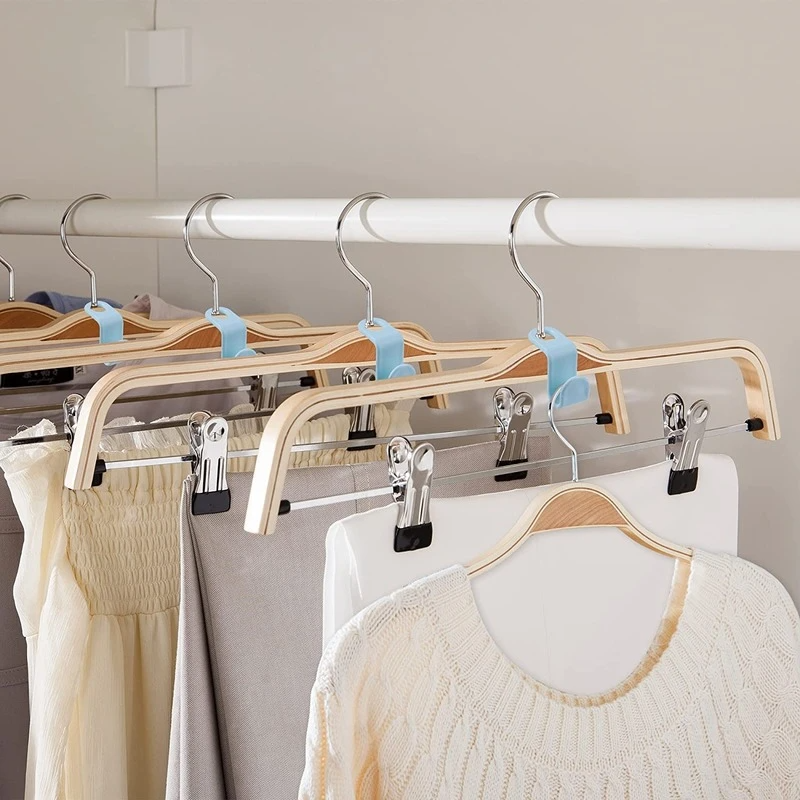 Thumbnail: 40 PCS Clothes Hanger Connector Hooks Closet Hangers Organizer Space Saving Clip