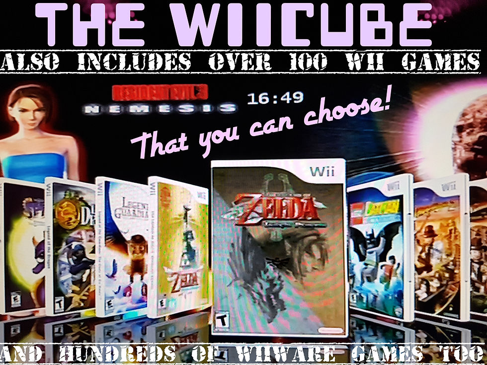 Thumbnail: WiiCUBE 2Tb (Modded Original Wii 2TB) 