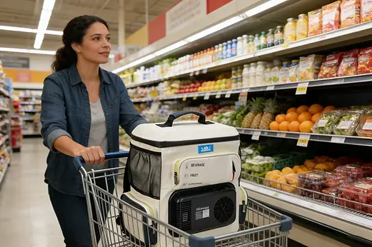 Soft Coolers-grocery scenario