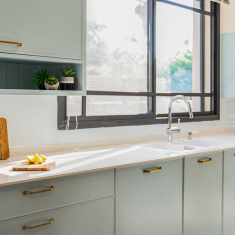 מטבח כפרי מודרני