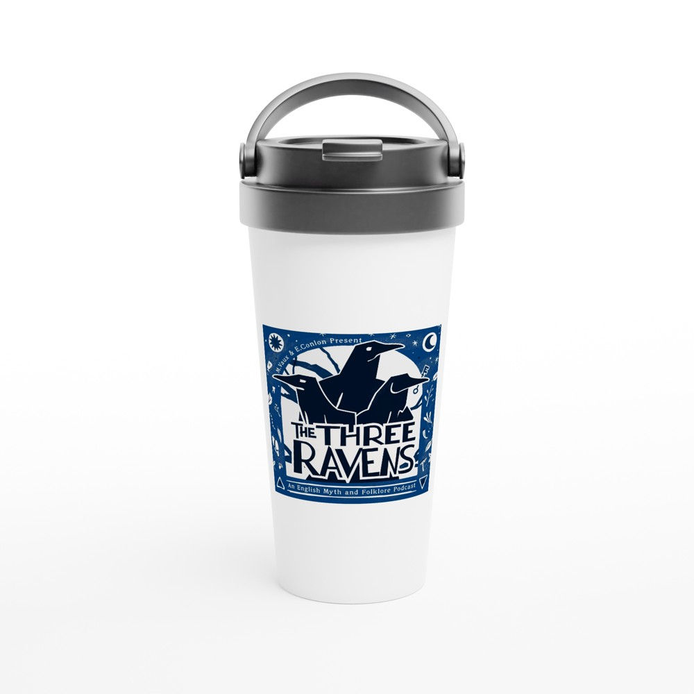Navy Logo Travel Mug