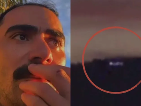 Influenciador relata avistamento de suposto OVNI e caso viraliza nas redes sociais