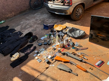 Família é rendida, amarrada e mantida refém durante roubo a residência no Centro de Jardinópolis