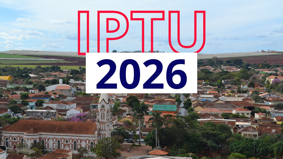 Prefeitura atrasa entrega do IPTU e prorroga prazo de pagamento em Jardinópolis