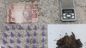 Adolescente é preso vendendo drogas