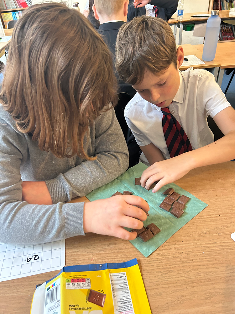 Chocolate Math Technology Chocolate Maths in Year 6