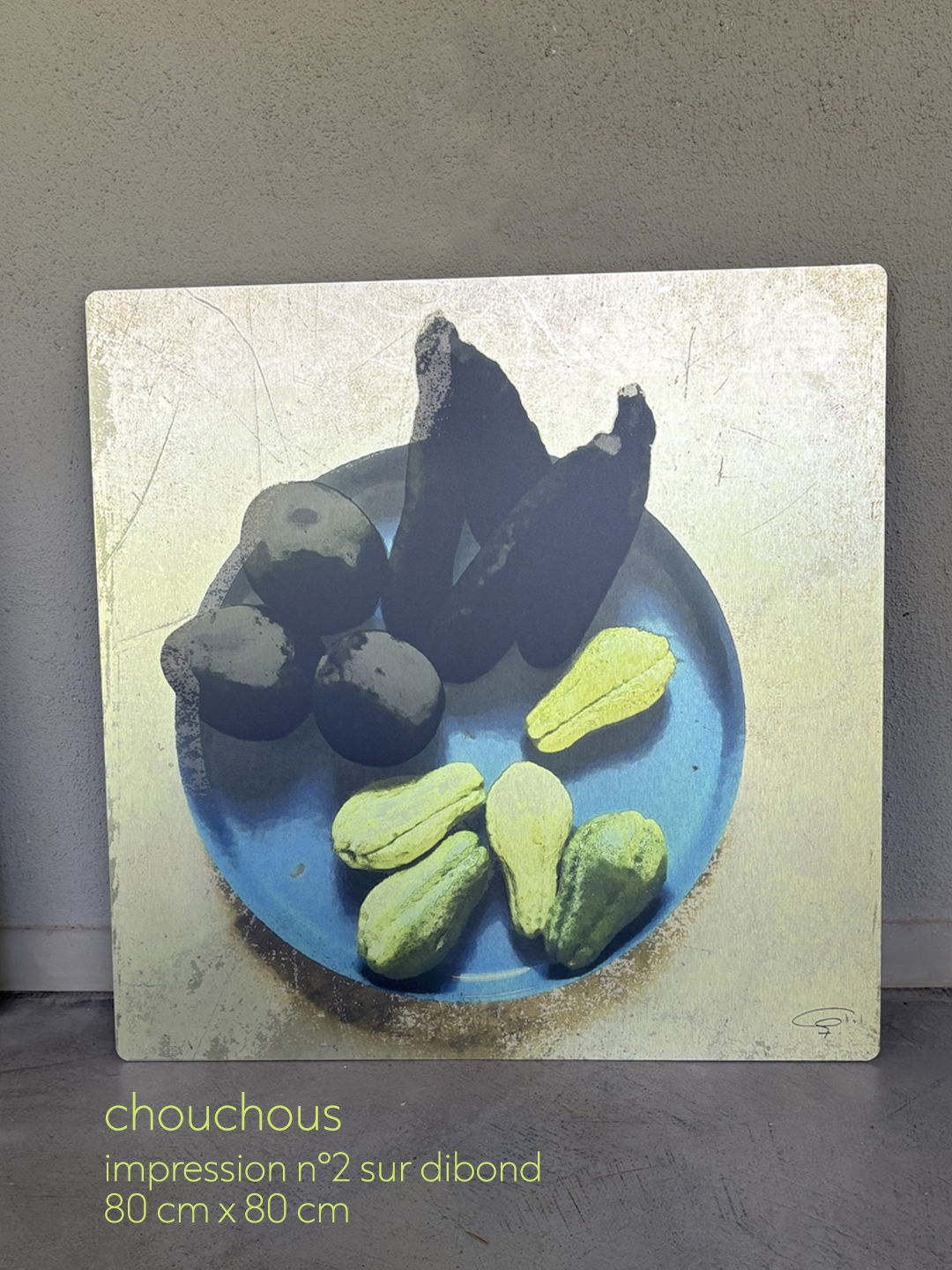 impression sur aluminium : CHOUCHOUS