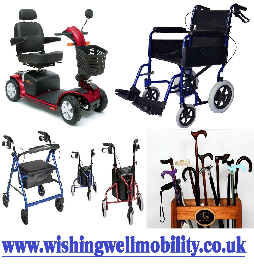 Mobility scooters Wishing Well Mobility England