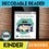 Thumbnail: BUNDLE Kindergarten Phonics Decodable Readers 23 Color/Blackline PDFs & eBooks