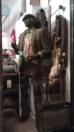 Window Display for Guvnor's Vintage