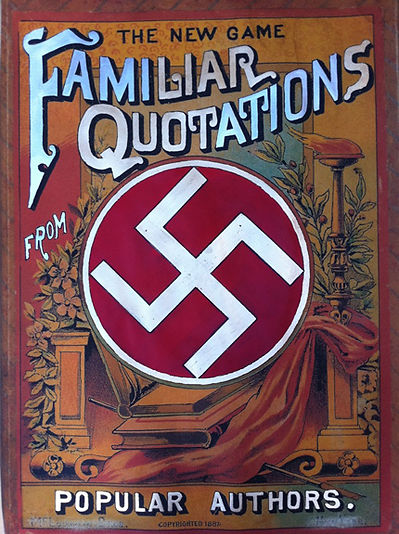 “Familiar Quotations”, Infography on paper , 25 x 33 inches, Special Edition: 3/3, 2011.