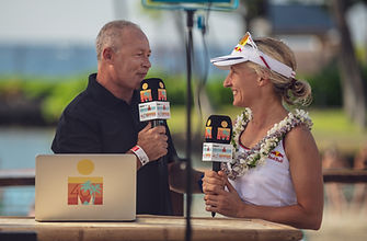 Ironman legends talk: Greg Welch and Natascha Badmann