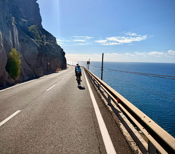 Gran Canaria Radfahren an herrlicher Küstenstrasse