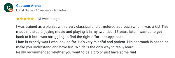 Client testimonial no.2