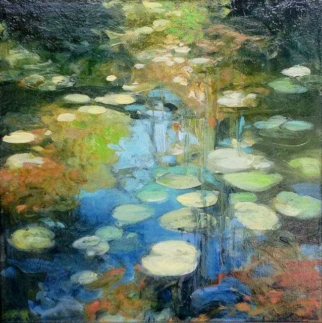 "Swirl", Mixed Media, 18" x 18".JPG