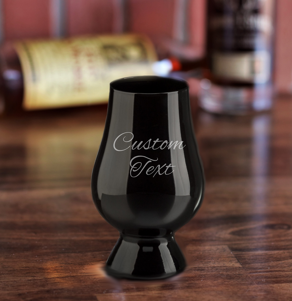 Thumbnail: Custom Text Glencairn Glass