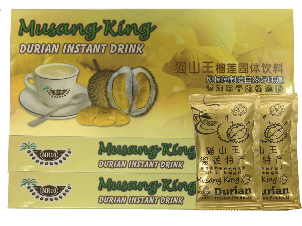 Musang King Durian Instant Drink